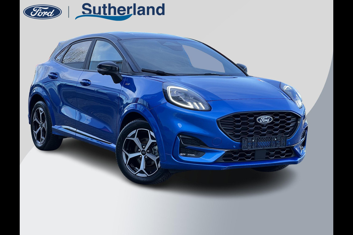 Ford Puma 1.0 EcoBoost Hybrid ST-Line X 125pk | Driver Assistance Pack | Winterpack | Contrasterend Dak | Reservewiel | All Weatherbanden Ford Puma 1.0 EcoBoost Hybrid ST-Line X 125pk | Driver Assistance Pack | Winterpack | Contrasterend Dak | Reservewiel | All Weatherbanden