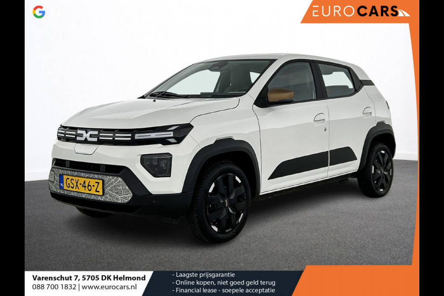 Dacia Spring Extreme 65 26.8 kWh Climate control Cruise control Parkeersensoren Achteruitrijcamera Navigatie LED Apple Carplay/ Android Auto Dacia Spring Extreme 65 26.8 kWh Climate control Cruise control Parkeersensoren Achteruitrijcamera Navigatie LED Apple Carplay/ Android Auto