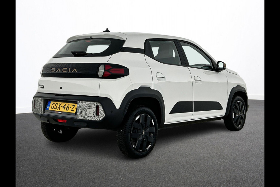 Dacia Spring Extreme 65 26.8 kWh Climate control Cruise control Parkeersensoren Achteruitrijcamera Navigatie LED Apple Carplay/ Android Auto Dacia Spring Extreme 65 26.8 kWh Climate control Cruise control Parkeersensoren Achteruitrijcamera Navigatie LED Apple Carplay/ Android Auto