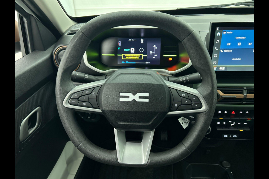 Dacia Spring Extreme 65 26.8 kWh Climate control Cruise control Parkeersensoren Achteruitrijcamera Navigatie LED Apple Carplay/ Android Auto Dacia Spring Extreme 65 26.8 kWh Climate control Cruise control Parkeersensoren Achteruitrijcamera Navigatie LED Apple Carplay/ Android Auto