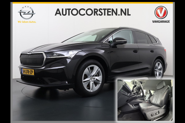 Škoda ENYAQ iV 80 First Edition SOH 92% Leder + Mermory Adap.Cruise 360°Camera Wegkl.Trekh. Navi Ecc Apple Carplay Android Auto Stoel+Stuurverw Lane Assist Elek.Achterklep DAB+ Led Škoda ENYAQ iV 80 First Edition SOH 92% Leder + Mermory Adap.Cruise 360°Camera Wegkl.Trekh. Navi Ecc Apple Carplay Android Auto Stoel+Stuurverw Lane Assist Elek.Achterklep DAB+ Led