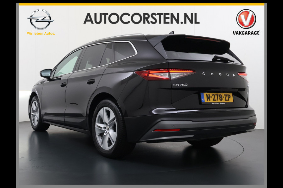 Škoda ENYAQ iV 80 First Edition SOH 92% Leder + Mermory Adap.Cruise 360°Camera Wegkl.Trekh. Navi Ecc Apple Carplay Android Auto Stoel+Stuurverw Lane Assist Elek.Achterklep DAB+ Led Škoda ENYAQ iV 80 First Edition SOH 92% Leder + Mermory Adap.Cruise 360°Camera Wegkl.Trekh. Navi Ecc Apple Carplay Android Auto Stoel+Stuurverw Lane Assist Elek.Achterklep DAB+ Led