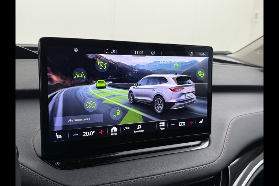 Škoda ENYAQ iV 80 First Edition SOH 92% Leder + Mermory Adap.Cruise 360°Camera Wegkl.Trekh. Navi Ecc Apple Carplay Android Auto Stoel+Stuurverw Lane Assist Elek.Achterklep DAB+ Led Škoda ENYAQ iV 80 First Edition SOH 92% Leder + Mermory Adap.Cruise 360°Camera Wegkl.Trekh. Navi Ecc Apple Carplay Android Auto Stoel+Stuurverw Lane Assist Elek.Achterklep DAB+ Led
