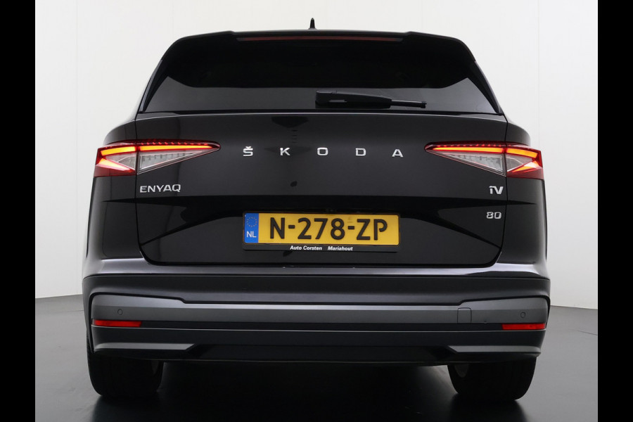 Škoda ENYAQ iV 80 First Edition SOH 92% Leder + Mermory Adap.Cruise 360°Camera Wegkl.Trekh. Navi Ecc Apple Carplay Android Auto Stoel+Stuurverw Lane Assist Elek.Achterklep DAB+ Led Škoda ENYAQ iV 80 First Edition SOH 92% Leder + Mermory Adap.Cruise 360°Camera Wegkl.Trekh. Navi Ecc Apple Carplay Android Auto Stoel+Stuurverw Lane Assist Elek.Achterklep DAB+ Led