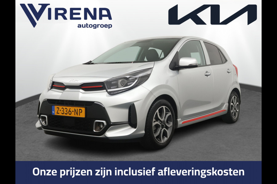 Kia Picanto 1.0 DPi GT-Line - Apple Carplay/Android Auto - Cruise Control - Climate Control -  Leren Bekleding - Navigatie - - Fabrieksgarantie tot 05-2031 Kia Picanto 1.0 DPi GT-Line - Apple Carplay/Android Auto - Cruise Control - Climate Control -  Leren Bekleding - Navigatie - - Fabrieksgarantie tot 05-2031