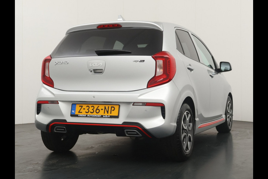 Kia Picanto 1.0 DPi GT-Line - Apple Carplay/Android Auto - Cruise Control - Climate Control -  Leren Bekleding - Navigatie - - Fabrieksgarantie tot 05-2031 Kia Picanto 1.0 DPi GT-Line - Apple Carplay/Android Auto - Cruise Control - Climate Control -  Leren Bekleding - Navigatie - - Fabrieksgarantie tot 05-2031