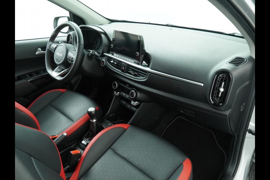 Kia Picanto 1.0 DPi GT-Line - Apple Carplay/Android Auto - Cruise Control - Climate Control -  Leren Bekleding - Navigatie - - Fabrieksgarantie tot 05-2031 Kia Picanto 1.0 DPi GT-Line - Apple Carplay/Android Auto - Cruise Control - Climate Control -  Leren Bekleding - Navigatie - - Fabrieksgarantie tot 05-2031