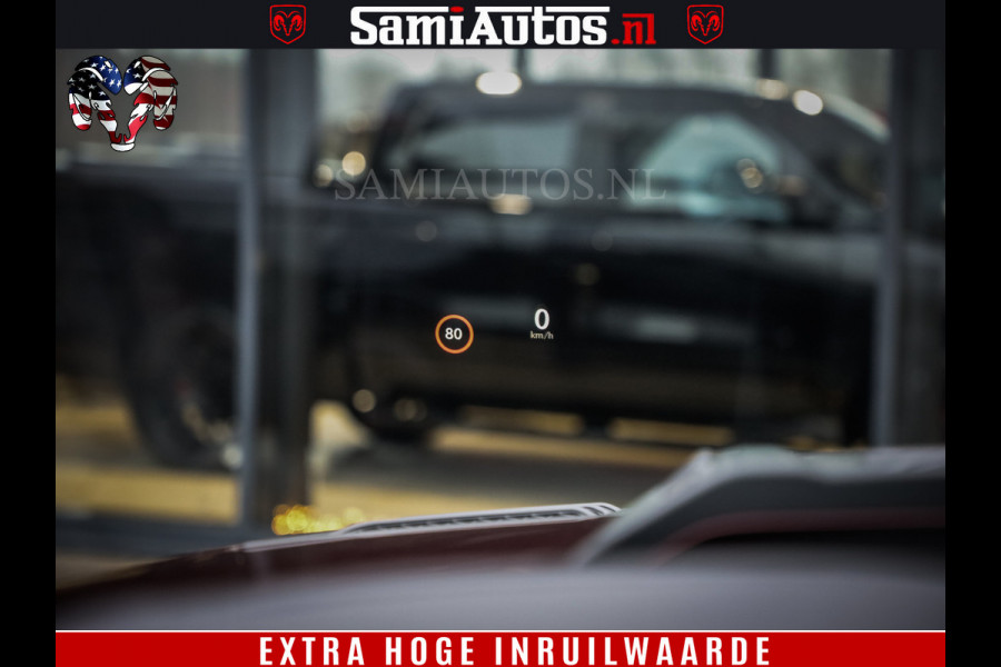 Dodge Ram 1500 Limited Night H.O 540HP 706Nm | Massage + Full Option | De Meest Luxe en Volle Pick-Up in zijn Klasse | Comfortabele Dubbele Cabine met Royale 5 Zitplaatsen | BPM vrij | Nu Leverbaar uit Voorraad | Voorraad Nr 2295 - 8559