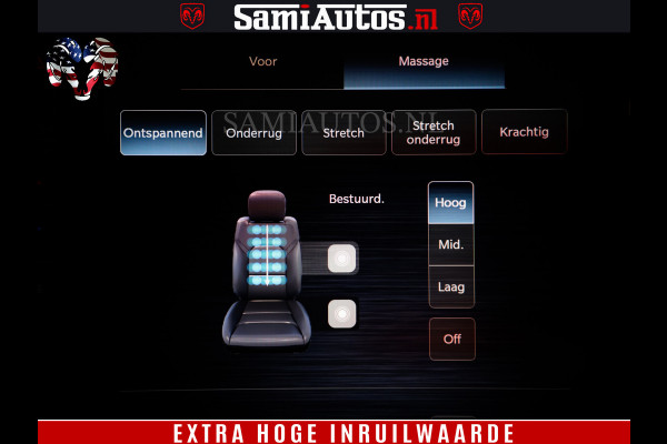 Dodge Ram COBRA EDITION | 1500 Limited Night High Output 540HP 706Nm | Massage + Full Option | De Meest Luxe en Volle Pick-Up in zijn Klas Comfortabele Dubbele Cabine met Royale 5 Zitplaatsen | BPM vrij | Nu Leverbaar uit Voorraad | Voorraad Nr 2292 - 5178 | Cobra package is meerprijs |