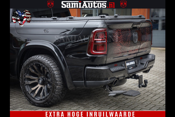 Dodge Ram COBRA EDITION | 1500 Limited Night High Output 540HP 706Nm | Massage + Full Option | De Meest Luxe en Volle Pick-Up in zijn Klas Comfortabele Dubbele Cabine met Royale 5 Zitplaatsen | BPM vrij | Nu Leverbaar uit Voorraad | Voorraad Nr 2292 - 5178 | Cobra package is meerprijs |