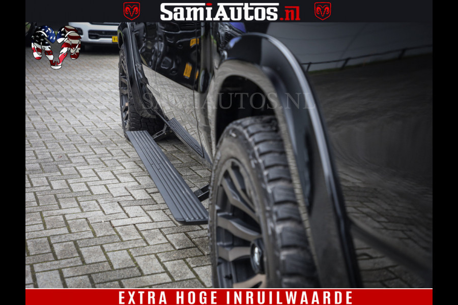 Dodge Ram COBRA EDITION | 1500 Limited Night High Output 540HP 706Nm | Massage + Full Option | De Meest Luxe en Volle Pick-Up in zijn Klas Comfortabele Dubbele Cabine met Royale 5 Zitplaatsen | BPM vrij | Nu Leverbaar uit Voorraad | Voorraad Nr 2292 - 5178 | Cobra package is meerprijs |