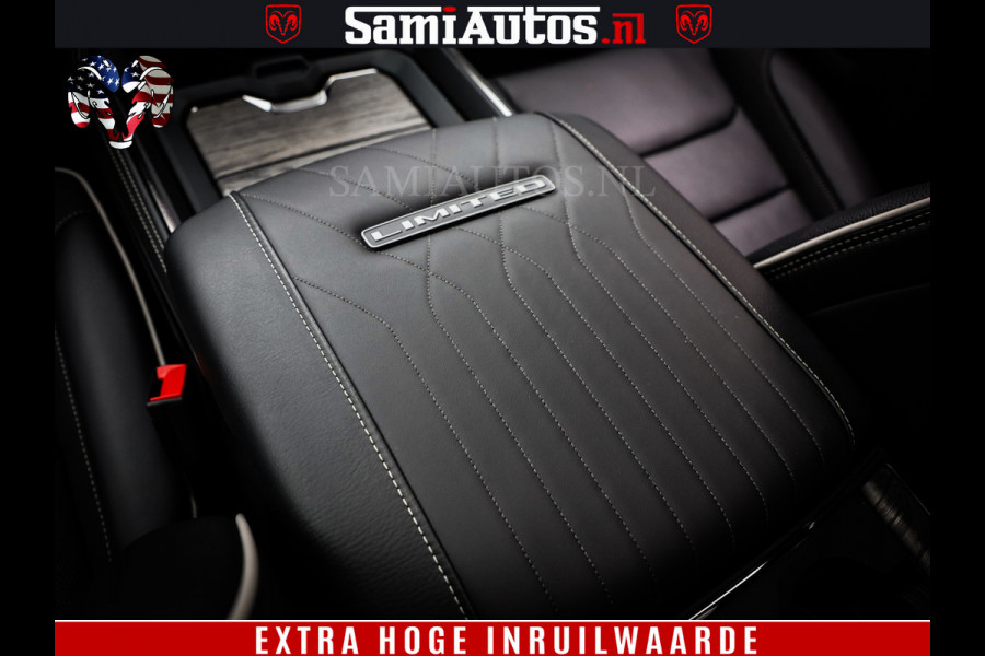 Dodge Ram COBRA EDITION | 1500 Limited Night High Output 540HP 706Nm | Massage + Full Option | De Meest Luxe en Volle Pick-Up in zijn Klas Comfortabele Dubbele Cabine met Royale 5 Zitplaatsen | BPM vrij | Nu Leverbaar uit Voorraad | Voorraad Nr 2292 - 5178 | Cobra package is meerprijs |