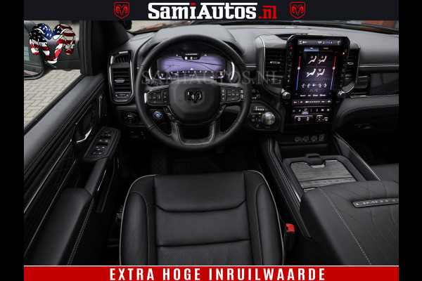 Dodge Ram COBRA EDITION | 1500 Limited Night High Output 540HP 706Nm | Massage + Full Option | De Meest Luxe en Volle Pick-Up in zijn Klas Comfortabele Dubbele Cabine met Royale 5 Zitplaatsen | BPM vrij | Nu Leverbaar uit Voorraad | Voorraad Nr 2292 - 5178 | Cobra package is meerprijs |