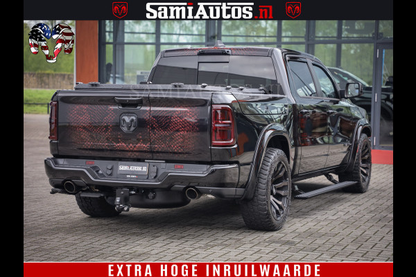 Dodge Ram COBRA EDITION | 1500 Limited Night High Output 540HP 706Nm | Massage + Full Option | De Meest Luxe en Volle Pick-Up in zijn Klas Comfortabele Dubbele Cabine met Royale 5 Zitplaatsen | BPM vrij | Nu Leverbaar uit Voorraad | Voorraad Nr 2292 - 5178 | Cobra package is meerprijs |