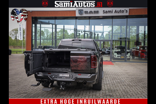 Dodge Ram COBRA EDITION | 1500 Limited Night High Output 540HP 706Nm | Massage + Full Option | De Meest Luxe en Volle Pick-Up in zijn Klas Comfortabele Dubbele Cabine met Royale 5 Zitplaatsen | BPM vrij | Nu Leverbaar uit Voorraad | Voorraad Nr 2292 - 5178 | Cobra package is meerprijs |