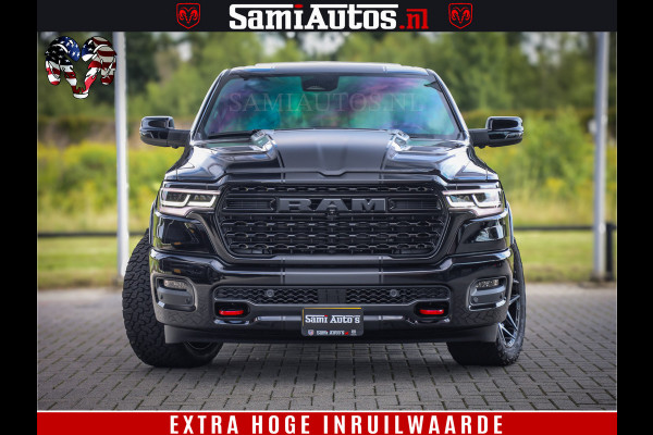 Dodge Ram 1500 Limited Night High Output 540HP 706Nm | Massage + Full Option | De Meest Luxe en Volle Pick-Up in zijn Klasse | Comfortabele Dubbele Cabine met Royale 5 Zitplaatsen | BPM vrij | Nu Leverbaar uit Voorraad | Voorraad Nr 2367 - 5430