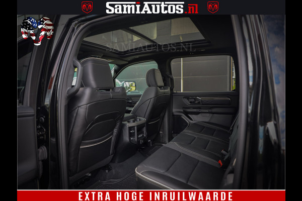 Dodge Ram 1500 Limited Night High Output 540HP 706Nm | Massage + Full Option | De Meest Luxe en Volle Pick-Up in zijn Klasse | Comfortabele Dubbele Cabine met Royale 5 Zitplaatsen | BPM vrij | Nu Leverbaar uit Voorraad | Voorraad Nr 2367 - 5430