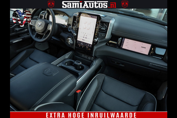 Dodge Ram 1500 Night Premium | Full Option | De Meest Luxe Pick-Up in zijn Klasse | Comfortabele Dubbele Cabine met Royale 5 Zitplaatsen | BPM vrij | Nu Leverbaar uit Voorraad | Voorraad Nr 2230 - 8765