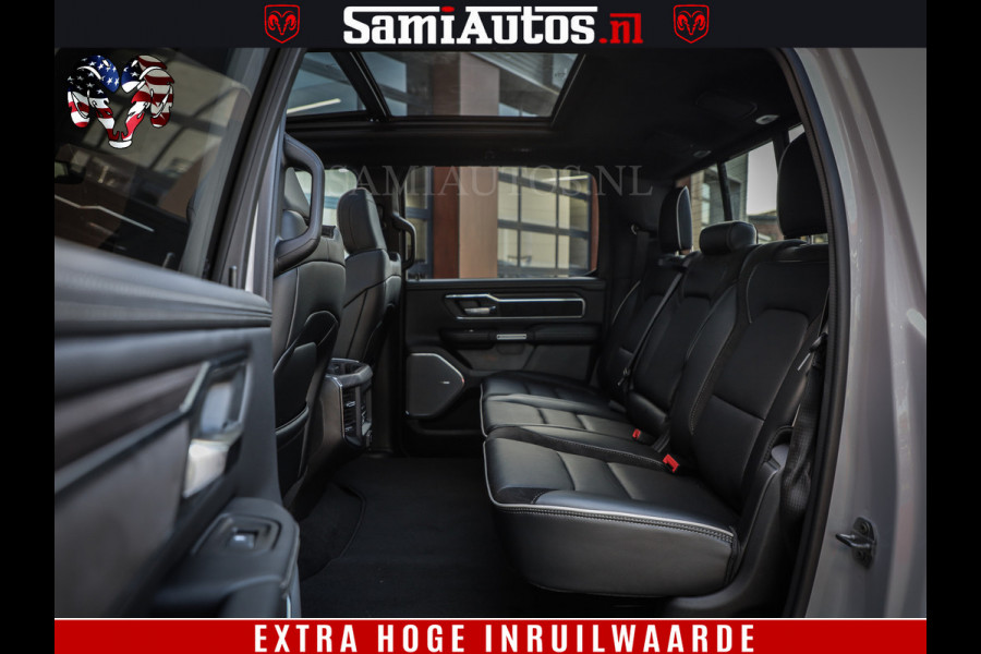 Dodge Ram 1500 Night Premium | Full Option | De Meest Luxe Pick-Up in zijn Klasse | Comfortabele Dubbele Cabine met Royale 5 Zitplaatsen | BPM vrij | Nu Leverbaar uit Voorraad | Voorraad Nr 2230 - 8765