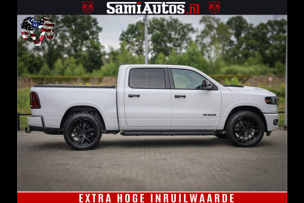 Dodge Ram 1500 Night Premium | Full Option | De Meest Luxe Pick-Up in zijn Klasse | Comfortabele Dubbele Cabine met Royale 5 Zitplaatsen | BPM vrij | Nu Leverbaar uit Voorraad | Voorraad Nr 2230 - 8765
