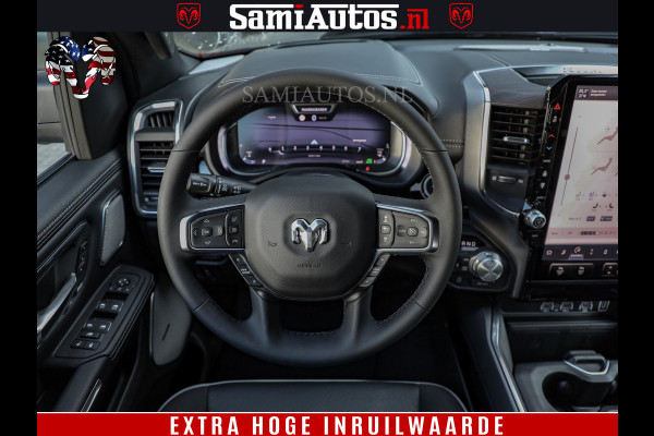 Dodge Ram 1500 Night Premium | Full Option | De Meest Luxe Pick-Up in zijn Klasse | Comfortabele Dubbele Cabine met Royale 5 Zitplaatsen | BPM vrij | Nu Leverbaar uit Voorraad | Voorraad Nr 2230 - 8765