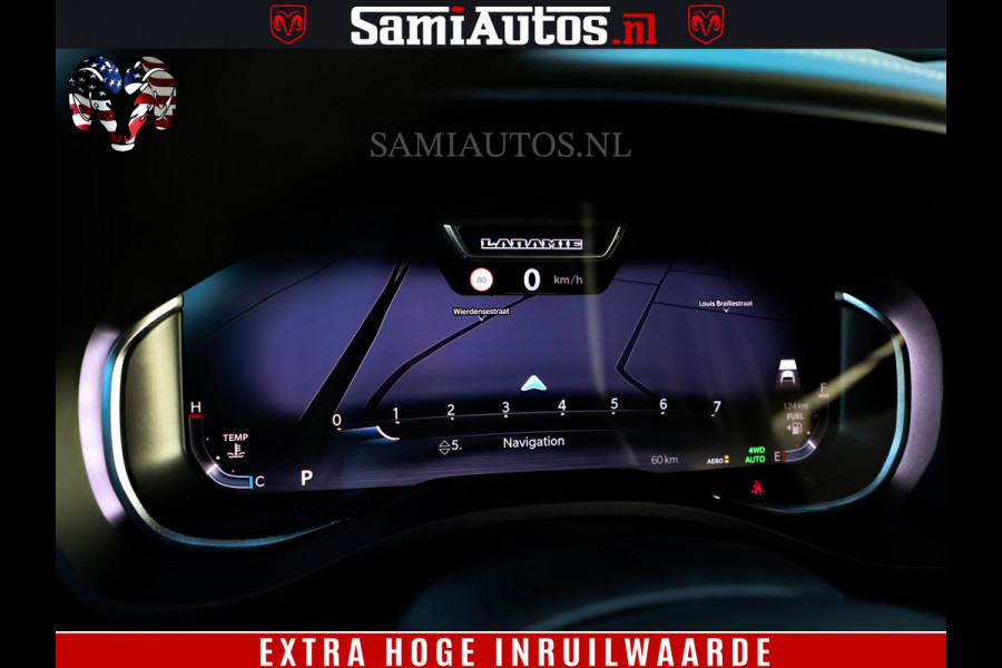 Dodge Ram 1500 Night Premium | Full Option | De Meest Luxe Pick-Up in zijn Klasse | Comfortabele Dubbele Cabine met Royale 5 Zitplaatsen | BPM vrij | Nu Leverbaar uit Voorraad | Voorraad Nr 2230 - 8765