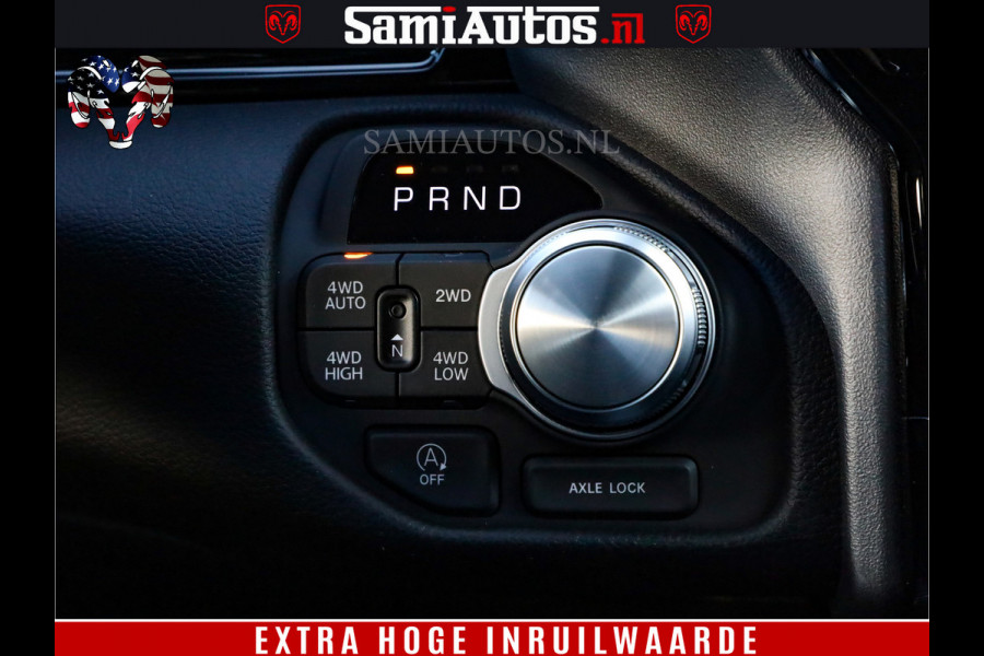Dodge Ram 1500 Night Premium | Full Option | De Meest Luxe Pick-Up in zijn Klasse | Comfortabele Dubbele Cabine met Royale 5 Zitplaatsen | BPM vrij | Nu Leverbaar uit Voorraad | Voorraad Nr 2230 - 8765
