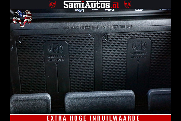 Dodge Ram 1500 Night Premium | Full Option | De Meest Luxe Pick-Up in zijn Klasse | Comfortabele Dubbele Cabine met Royale 5 Zitplaatsen | BPM vrij | Nu Leverbaar uit Voorraad | Voorraad Nr 2230 - 8765