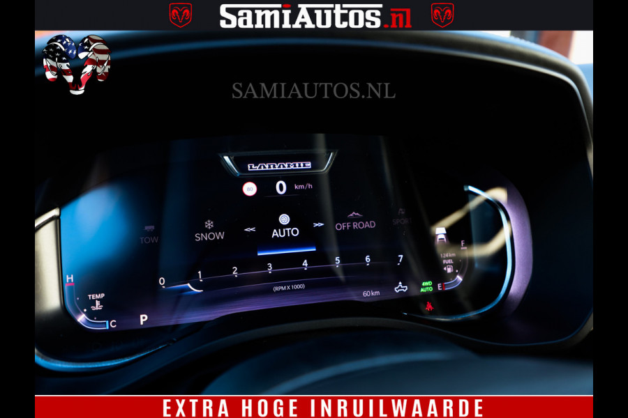 Dodge Ram 1500 Night Premium | Full Option | De Meest Luxe Pick-Up in zijn Klasse | Comfortabele Dubbele Cabine met Royale 5 Zitplaatsen | BPM vrij | Nu Leverbaar uit Voorraad | Voorraad Nr 2230 - 8765