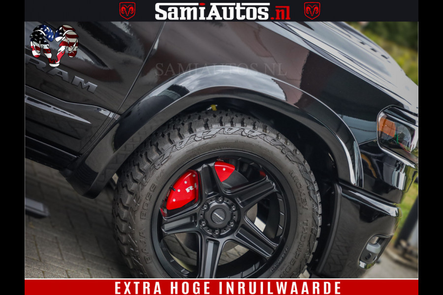 Dodge Ram 1500 Night Premium | Full Option | De Meest Luxe Pick-Up in zijn Klasse | Comfortabele Dubbele Cabine met Royale 5 Zitplaatsen | BPM vrij | Nu Leverbaar uit Voorraad | Voorraad Nr 2287 - 3384