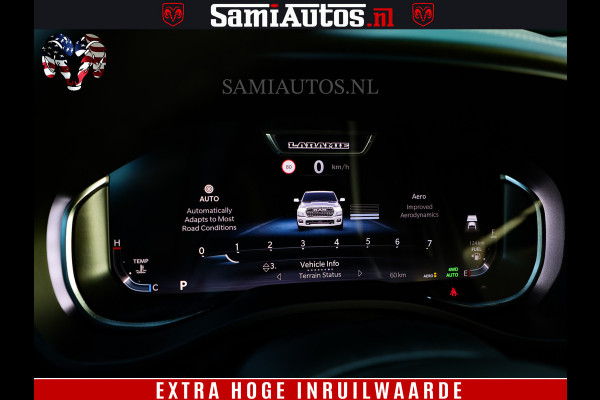 Dodge Ram 1500 Night Premium | Full Option | De Meest Luxe Pick-Up in zijn Klasse | Comfortabele Dubbele Cabine met Royale 5 Zitplaatsen | BPM vrij | Nu Leverbaar uit Voorraad | Voorraad Nr 2287 - 3384