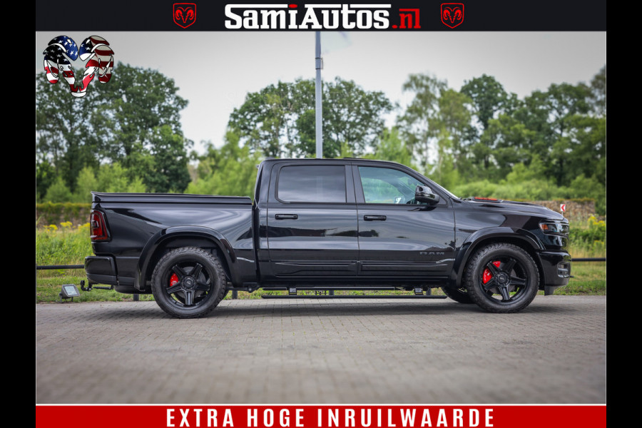 Dodge Ram 1500 Night Premium | Full Option | De Meest Luxe Pick-Up in zijn Klasse | Comfortabele Dubbele Cabine met Royale 5 Zitplaatsen | BPM vrij | Nu Leverbaar uit Voorraad | Voorraad Nr 2287 - 3384