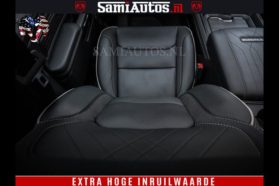 Dodge Ram 1500 Limited Night H.O 540HP 706Nm | Massage + Full Option | De Meest Luxe en Volle Pick-Up in zijn Klasse | Comfortabele Dubbele Cabine met Royale 5 Zitplaatsen | BPM vrij | Nu Leverbaar uit Voorraad | Voorraad Nr 2353 - 5412