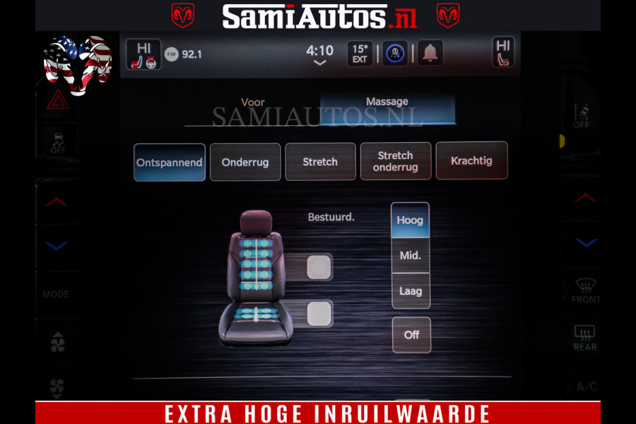 Dodge Ram 1500 Limited Night H.O 540HP 706Nm | Massage + Full Option | De Meest Luxe en Volle Pick-Up in zijn Klasse | Comfortabele Dubbele Cabine met Royale 5 Zitplaatsen | BPM vrij | Nu Leverbaar uit Voorraad | Voorraad Nr 2353 - 5412