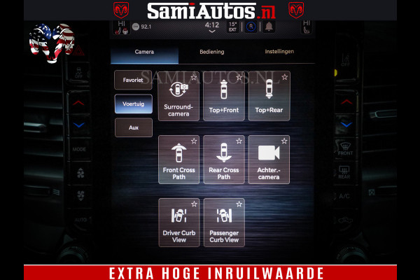 Dodge Ram 1500 Limited Night H.O 540HP 706Nm | Massage + Full Option | De Meest Luxe en Volle Pick-Up in zijn Klasse | Comfortabele Dubbele Cabine met Royale 5 Zitplaatsen | BPM vrij | Nu Leverbaar uit Voorraad | Voorraad Nr 2353 - 5412