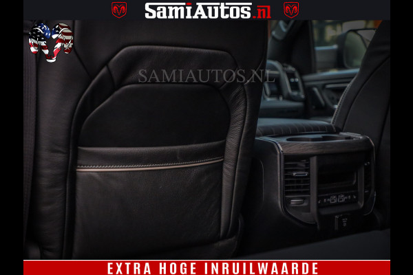 Dodge Ram 1500 Limited Night H.O 540HP 706Nm | Massage + Full Option | De Meest Luxe en Volle Pick-Up in zijn Klasse | Comfortabele Dubbele Cabine met Royale 5 Zitplaatsen | BPM vrij | Nu Leverbaar uit Voorraad | Voorraad Nr 2323 - 5168