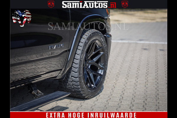 Dodge Ram 1500 Limited Night H.O 540HP 706Nm | Massage + Full Option | De Meest Luxe en Volle Pick-Up in zijn Klasse | Comfortabele Dubbele Cabine met Royale 5 Zitplaatsen | BPM vrij | Nu Leverbaar uit Voorraad | Voorraad Nr 2329 - 5135