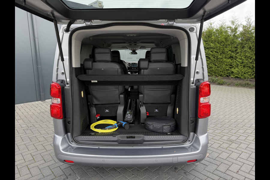 Peugeot e-Traveller 75 kWh Business VIP / PRIJS INCL BTW /**7.401 KM**/ FULL ELECTRIC / 6-PERSOONS / 2x SCHUIFDEUR / LEDER / MASSAGE......
