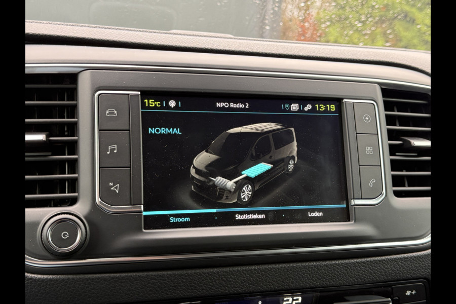 Peugeot e-Traveller 75 kWh Business VIP / PRIJS INCL BTW /**7.401 KM**/ FULL ELECTRIC / 6-PERSOONS / 2x SCHUIFDEUR / LEDER / MASSAGE......