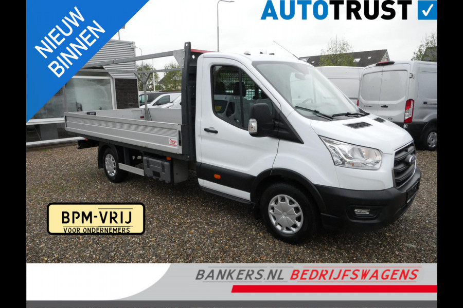 Ford Transit 2.0 TDCI 130PK, L4, Pickup, Airco, Open laadbak L*B*H = 420*210*40
