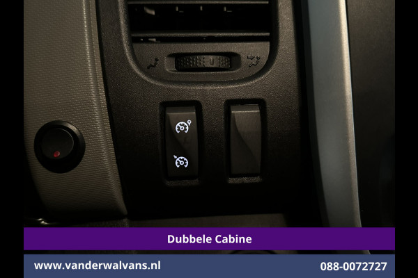 Renault Trafic 1.6 dCi 122pk inrichting L1H1 Dubbele cabine Euro6 Airco | 6-Zits | Navigatie Trekhaak, Cruisecontrol, Parkeersensoren, Bijrijdersbank
