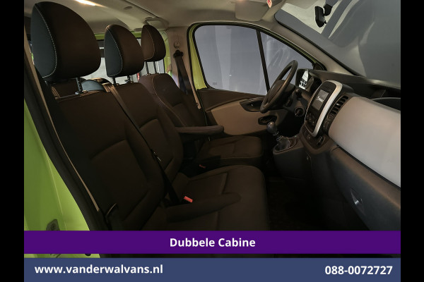 Renault Trafic 1.6 dCi 122pk inrichting L1H1 Dubbele cabine Euro6 Airco | 6-Zits | Navigatie Trekhaak, Cruisecontrol, Parkeersensoren, Bijrijdersbank