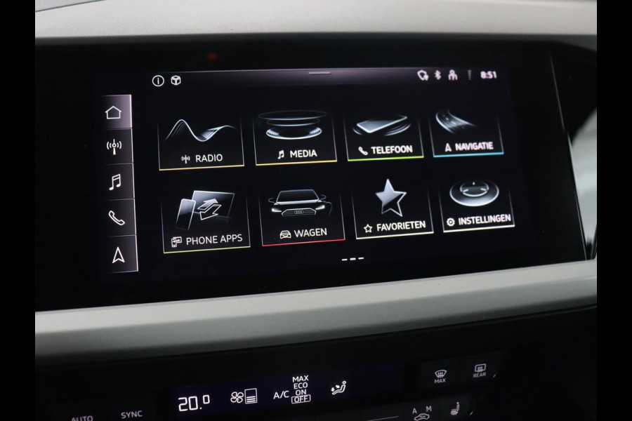 Audi Q4 e-tron 40 Launch Edition 77 kWh | Trekhaak | Warmtepomp | Stoelverwarming | Adaptive cruise | Camera | Carplay | Navigatie | Full LED | Virtual Cockpit