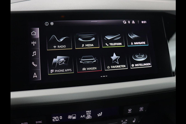 Audi Q4 e-tron 40 Launch Edition 77 kWh | Trekhaak | Warmtepomp | Stoelverwarming | Adaptive cruise | Camera | Carplay | Navigatie | Full LED | Virtual Cockpit