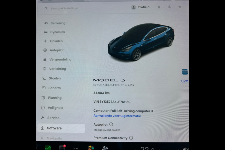 Tesla Model 3 Standard RWD Plus 60 kWh 85% SOH 1e EIG Rijklaarprijs!