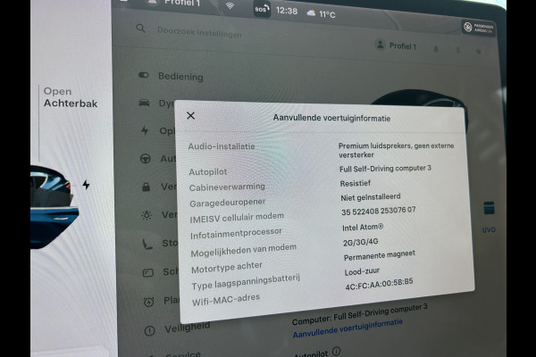 Tesla Model 3 Standard RWD Plus 60 kWh 85% SOH 1e EIG Rijklaarprijs!