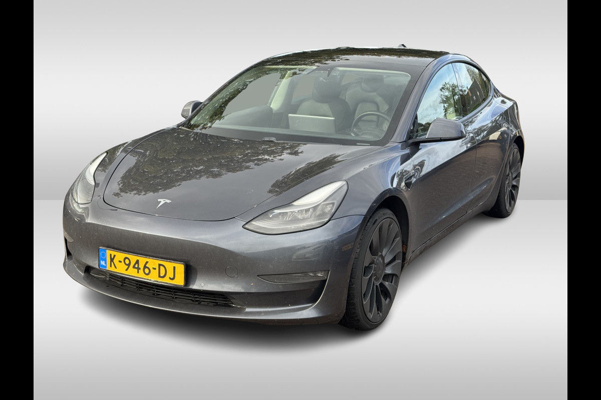 Tesla Model 3 Performance AWD 75 kWh / Autopilot / Panoramadak / Camera / Leder / 20''' Leder / Premium Audio