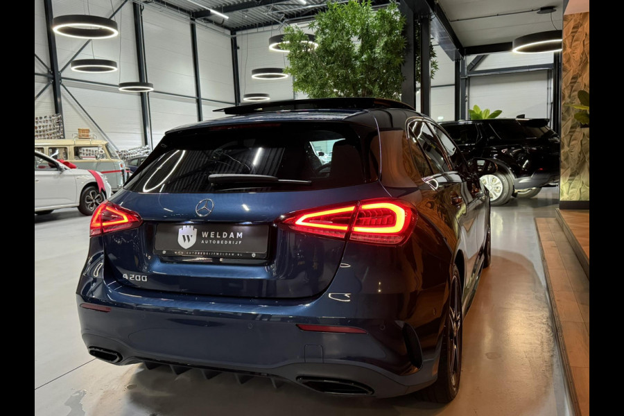Mercedes-Benz A-Klasse 200 AMG Line Edition Garantie Pano Ambient Night Camera StoelVW Carplay Cruise Clima Navi PDC Led Rijklaar