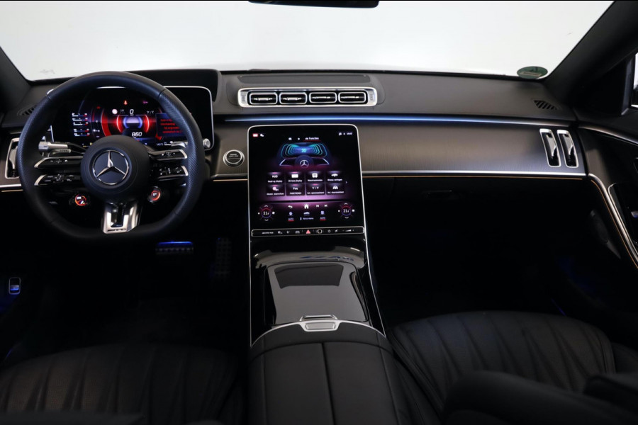 Mercedes-Benz S-Klasse AMG S 63 E S63e LANG PERFORMANCE 4 Matic+ 802PK ACHTERASBESTURING LEASE / INRUIL MOG