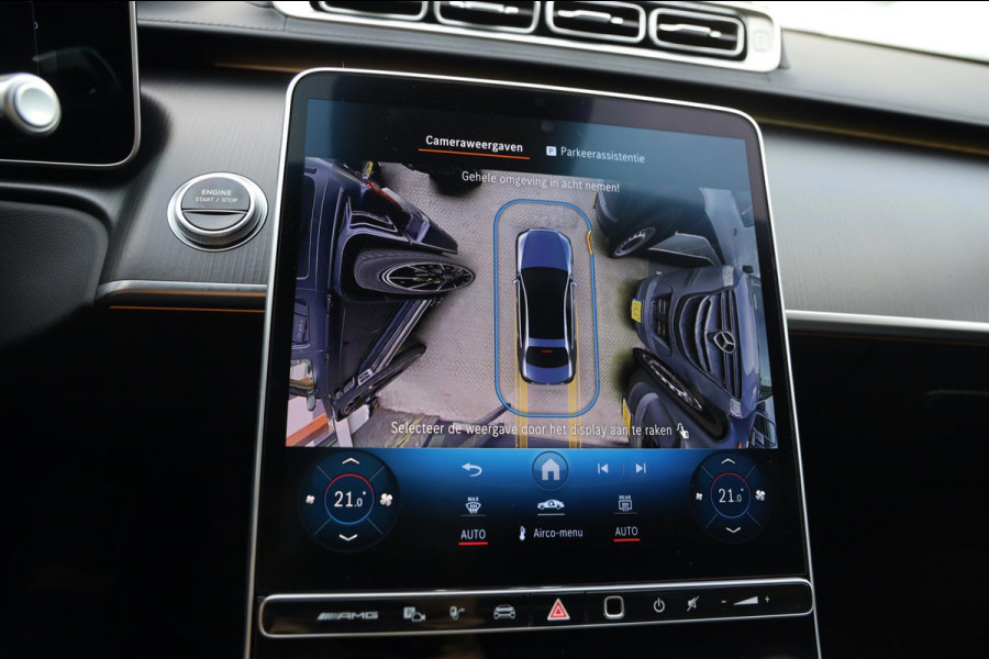 Mercedes-Benz S-Klasse AMG S 63 E S63e LANG PERFORMANCE 4 Matic+ 802PK ACHTERASBESTURING LEASE / INRUIL MOG